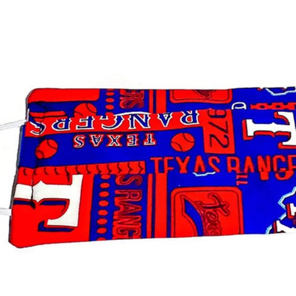 Texas Rangers Cotton Handmade Face Mask,Reuse&Wash - Picture 3 of 4